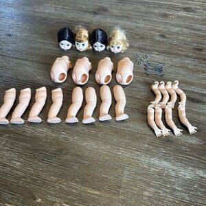 Madame Alexander 8" Doll Parts Pieces Heads, Arms, Legs, Torsos Bodies Lot
